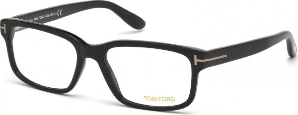Tom Ford FT5313 Eyeglasses, 002 - Matte Black / Matte Black
