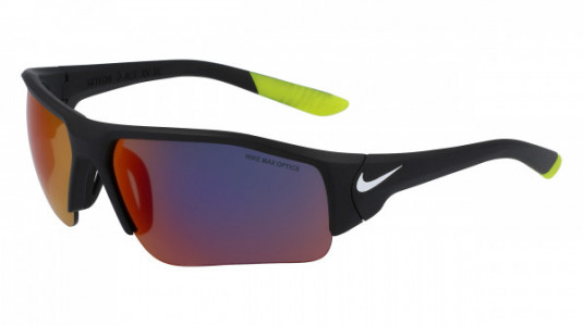 Nike SKYLON ACE XV JR R EV0910 Sunglasses, (016) MATTE BLACK WITH FIELD TINT  LENS