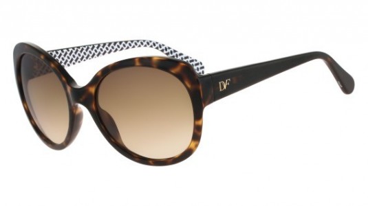 Diane Von Furstenberg DVF601S LILA Sunglasses, (206) TORTOISE