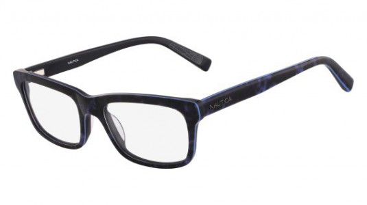 Nautica N8106 Eyeglasses, 428 BLUE TORTOISE