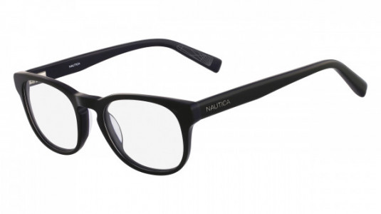 Nautica N8107 Eyeglasses, (300) BLACK