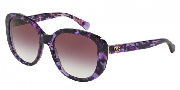Dolce & Gabbana DG4248 Sunglasses, 29128H VIOLET MARBLE (VIOLET)
