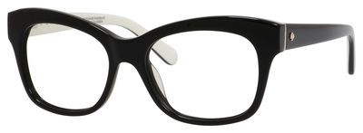 Kate Spade Stana Eyeglasses, 0X46(00) Black Ivory