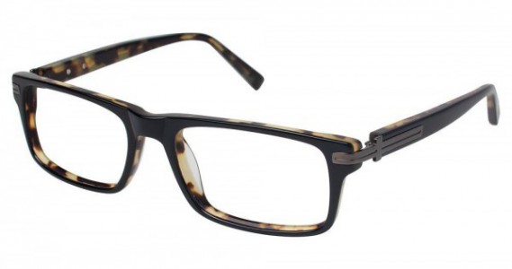 Tura T145 Eyeglasses, Black / Gun (BLK)