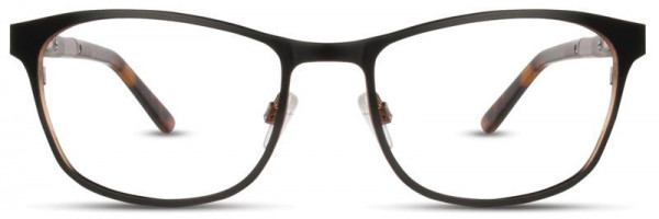 Adin Thomas AT-316 Eyeglasses, 1 - Black / Copper / Tortoise