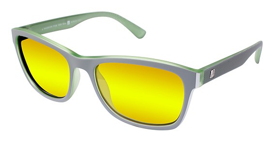 Sperry Top-Sider Long Beach Eyeglasses, C03 GREY / GREEN (Yellow Mirror)
