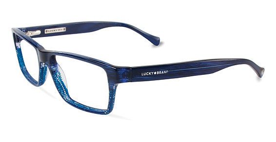 Lucky Brand D401 Eyeglasses, Blue