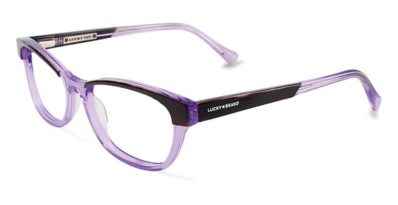 Lucky Brand D201 Eyeglasses, Tortoise Purple