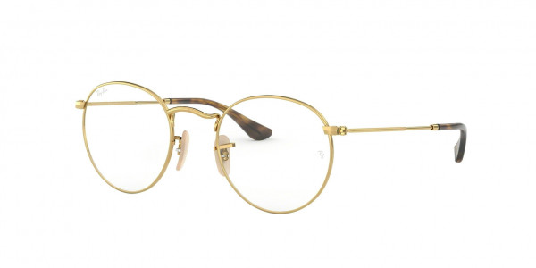 Ray-Ban Optical RX3447V ROUND METAL Eyeglasses, 2500 ROUND METAL ARISTA (GOLD)