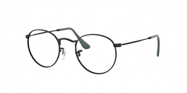 Ray-Ban Optical RX3447V ROUND METAL Eyeglasses, 2509 ROUND METAL BLACK (BLACK)