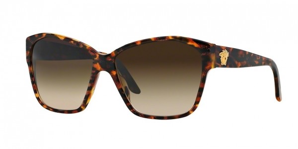 Versace VE4277 Sunglasses, 511513 ANIMALIER BROWN/HAVANA (BROWN)