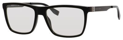 HUGO BOSS Black Boss 0672/S Sunglasses, 0263(99) Black Matte Black