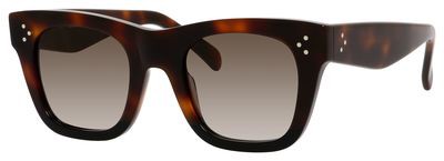 Celine Celine 41089/S Sunglasses, 0AEA(Z3) Havana Black