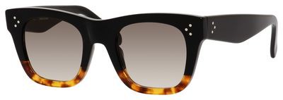 Celine Celine 41089/S Sunglasses, 0FU5(Z3) Black Havana Tortoise