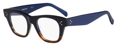 Celine Celine 41361 Eyeglasses, 0QLT(00) Havana Blue