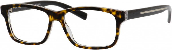Dior Homme Blacktie 204 Eyeglasses, 0G6G Havana Crystal Black