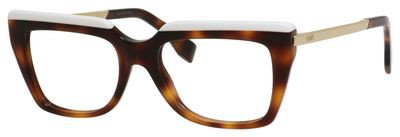 Fendi Fendi 0088 Eyeglasses, 0CUM(00) White Havana Gold
