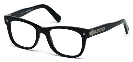 Dsquared2 DQ5145 Eyeglasses, 001 - Shiny Black