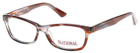 National by Marcolin NA-0338 Eyeglasses, 050 - Dark Brown/other