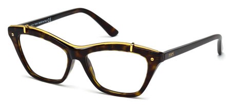 Tod's TO5128 Eyeglasses, 052 - Dark Havana