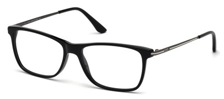 Tod's TO-5134 Eyeglasses, 001 - Shiny Black
