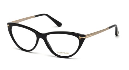 Tom Ford FT5354 Eyeglasses, 001 - Shiny Black