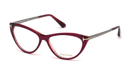 Tom Ford FT5354 Eyeglasses, 075 - Shiny Fuxia