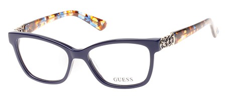 Guess GU-2492 (GU2492) Eyeglasses, 090 - Shiny Blue