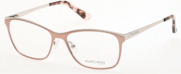 GUESS by Marciano GM0255 Eyeglasses, 029 - Matte Rose Gold