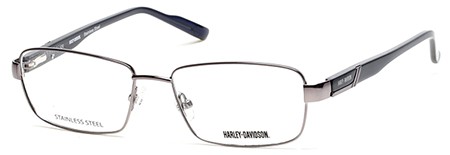 Harley-Davidson HD-0715 (HD 715) Eyeglasses, 008 - Shiny Gumetal