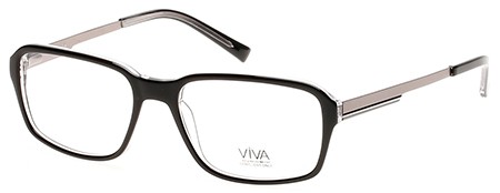 Viva VV0318 Eyeglasses, 001 - Shiny Black