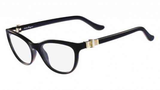 Ferragamo SF2727 Eyeglasses, (001) BLACK