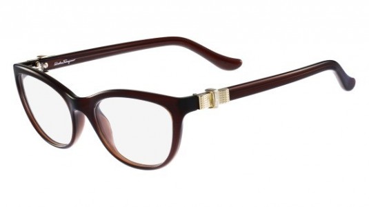 Ferragamo SF2727 Eyeglasses, (210) BROWN
