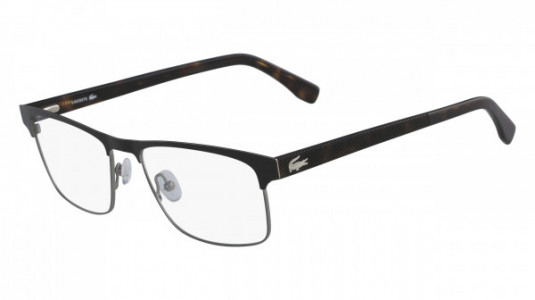 Lacoste L2198 Eyeglasses, (004) MATTE ONYX