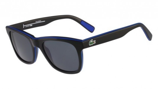 Lacoste L781SP Sunglasses, (001) BLACK/BLUE/BLACK