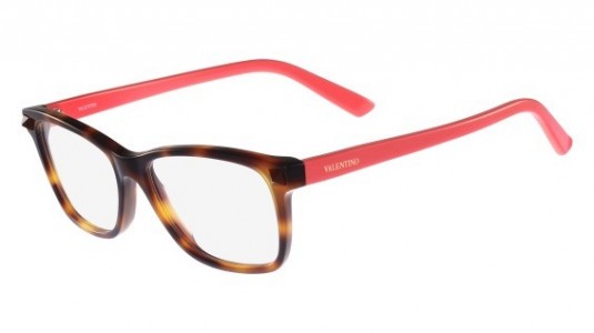 Valentino V2694 Eyeglasses, (279) HAVANA-CORAL