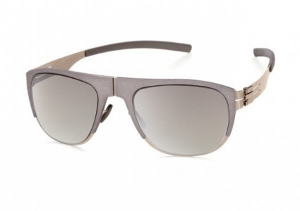 ic! berlin 50 ArnouxstraBe Sunglasses, Bronze-Cement / Brown-Sand Mirrored