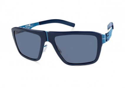 ic! berlin M13 BjörnsonstraBe Sunglasses, Electric-Powder-Blue² / Grey Nylon