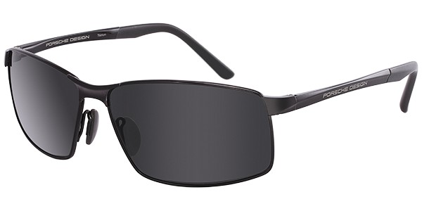 Porsche Design P 8541 D Sunglasses, Dark Gray, Matte Black (D)