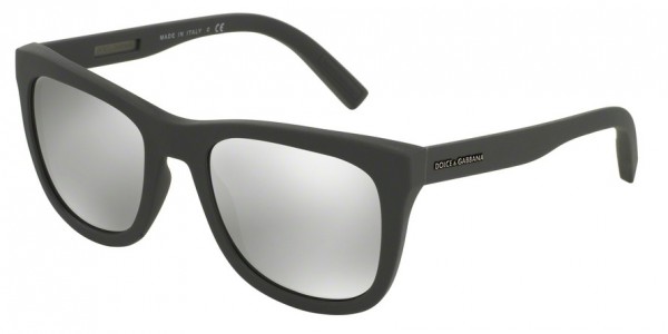 Dolce & Gabbana DG2145 Sunglasses, 12676G GREY RUBBER (GREY)