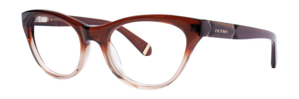 Zac Posen Gloria Eyeglasses, Brown