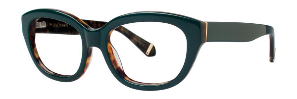 Zac Posen Katharine Eyeglasses, Green