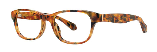Zac Posen Annabella Eyeglasses, Amber Tortoise