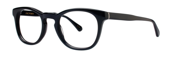 Zac Posen Director Eyeglasses, Black