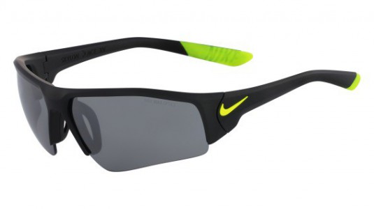 Nike SKYLON ACE XV PRO EV0861 Sunglasses, 007 MT BLK/VOLT/GRY W/ SIL FL LENS