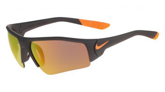 Nike SKYLON ACE XV PRO R EV0863 Sunglasses, 208 MT DP PWTR/TOTAL ORG/GRY ML OR