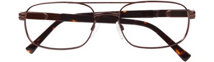DuraHinge DURAHINGE 7 Eyeglasses, Brown Matte