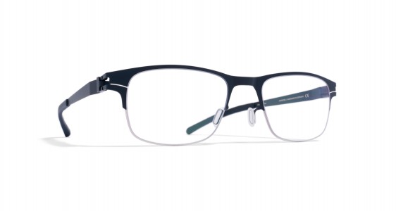 Mykita FITZGERALD Eyeglasses, SILVER/NAVY
