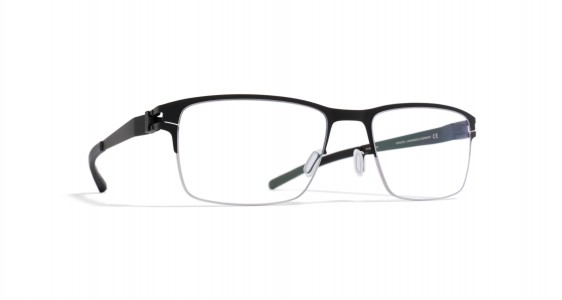 Mykita TED Eyeglasses, SILVER/BLACK