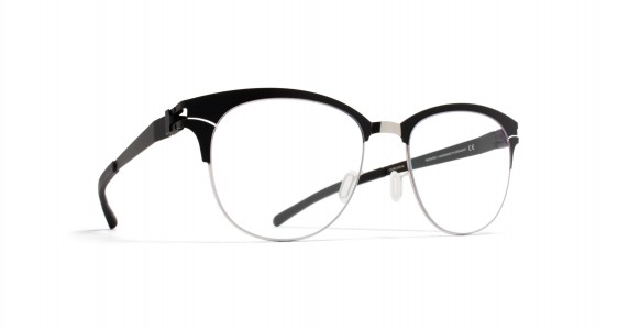 Mykita HILDEGARD Eyeglasses, SILVER/BLACK